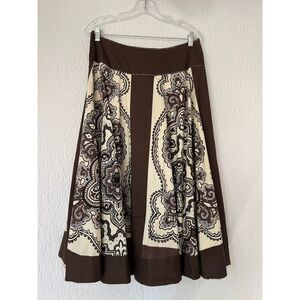 Vintage Rene Derhy 100% Cotton Maxi Skirt. Size M.